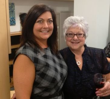 Jennifer and Guest at LK Law Langley Open House