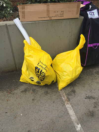 Langley Clean Up bags