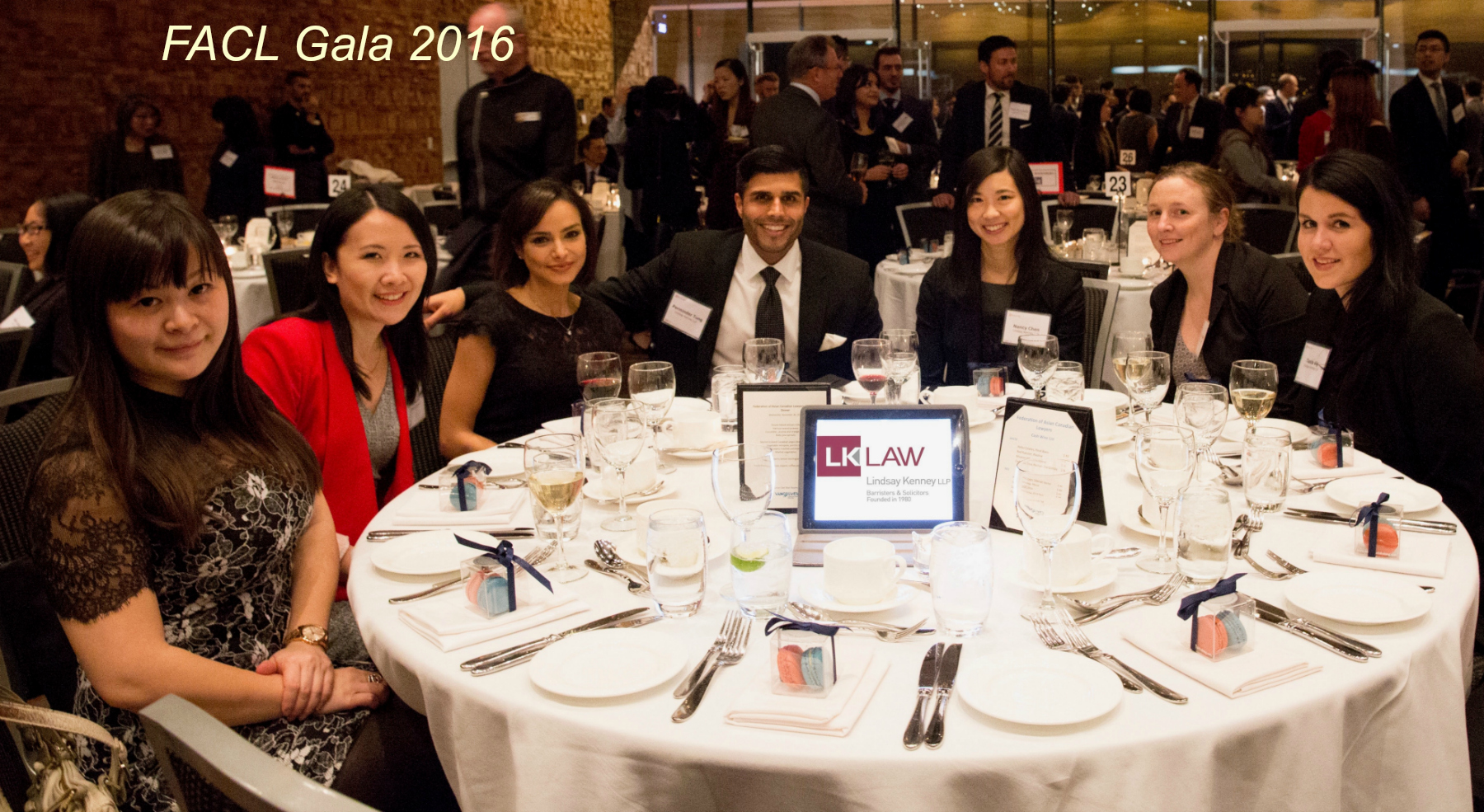 2016 FACL Gala - Lindsay Kenney LLP Table